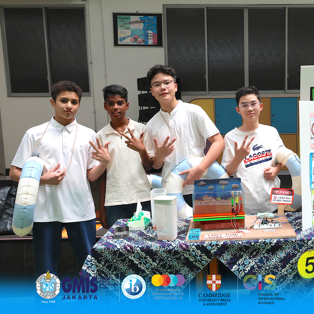 gmis_jakarta's tweet photo. Grade 7 Exhibition "Scientific Innovations for Global Goals Projects With Purpose". https://t.co/uP1eAocNsl