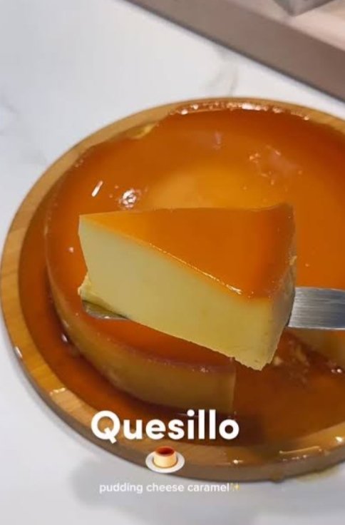 Rftoktv15_'s tweet photo. Cara membuat quesillo :

- Gula (selera)
- 4 butir telur ayam 
- 1 bungkus keju oles (spreadyyy)
- 1 kaleng susu evaporasi 
- 200ml skm
- 1/2sdt vanili
( Blender jadi satu lalu kukus kurang lebih 1 jam, next kulkas sampai 3-4 jam. Doneee siapp makan ) 

#selamatmencoba https://t.co/RFMeAvsEwS