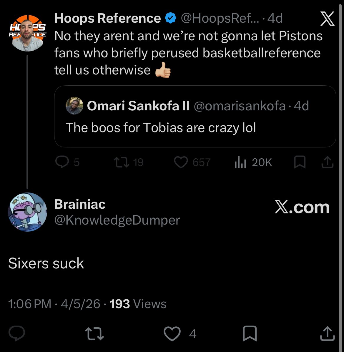 Brainiac tweet media