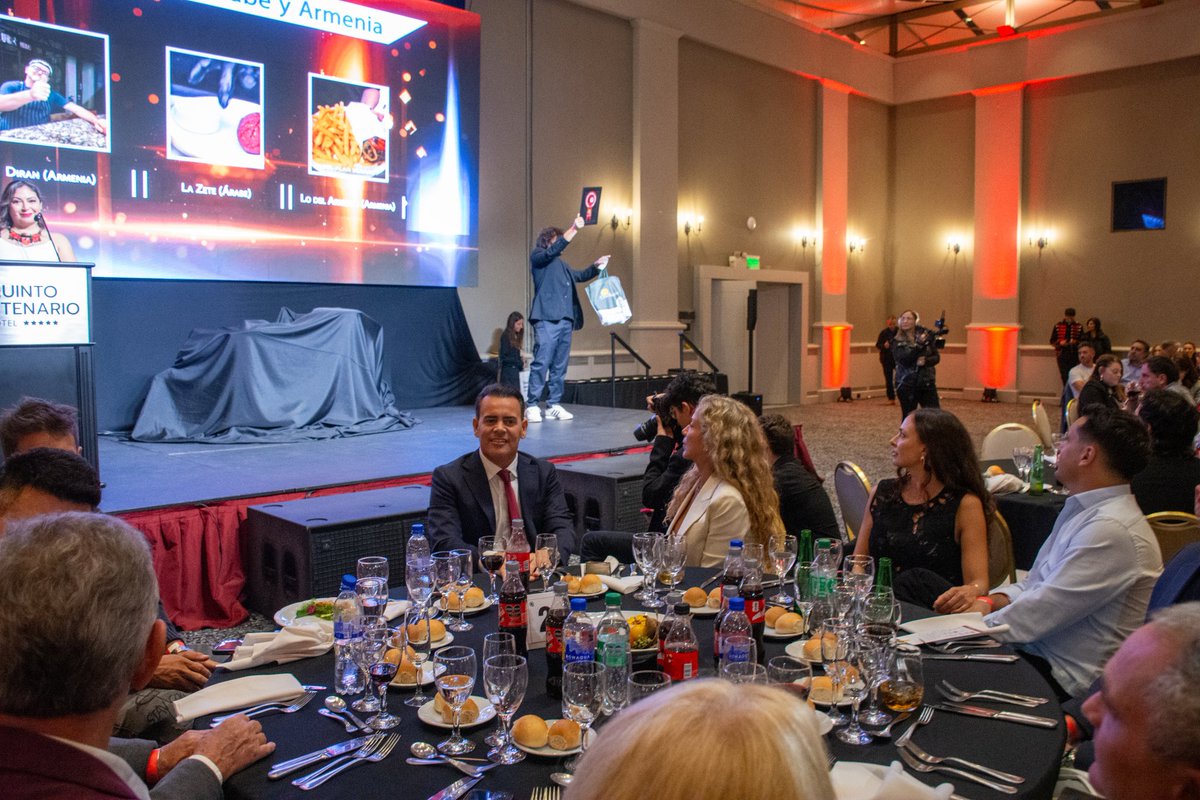 marcerodio's tweet photo. 🍽️✨ Estamos participando de la Gala de premiación del Circuito Gastronómico de Córdoba.

Una verdadera celebración del talento local que impulsa la identidad cultural, el desarrollo productivo y el crecimiento de una de las industrias más dinámicas de la provincia. 👏 https://t.co/AxB5jx2Fgp