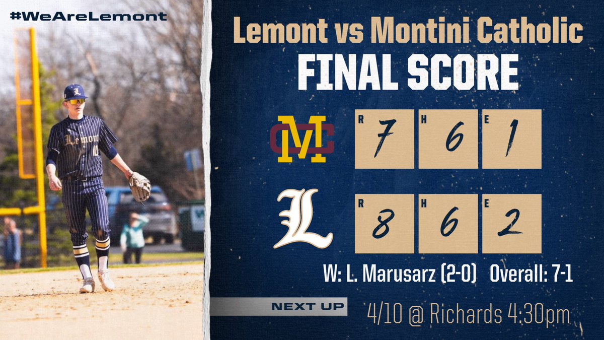 Lemont Baseball tweet media