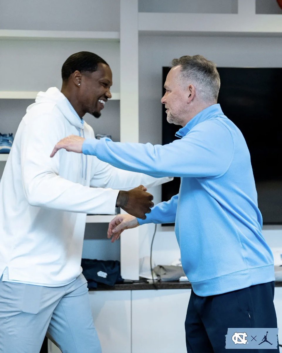 Welcome to the family Coach! 🩵

<a href="/UNC_Basketball/">Carolina Basketball</a> 🏀