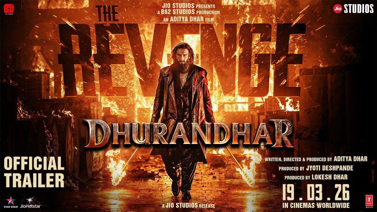 Sirohikiaawaz's tweet photo. #Dhruvandar2 #bollywood #1000CroreClub #BoxOfficeKing #Blockbuster
इतिहास रच गई ‘धुरंधर 2’, 1000 करोड़ क्लब में एंट्री करने वाली पहली हिंदी फिल्म
मुंबई. फिल्म ‘धुरंधर 2’ बॉक्स ऑफिस पर लगातार रिकॉर्ड तोड़ प्रदर्शन कर रही है, रिलीज के 18वें दिन भी फिल्म की कमाई का सिलसिला थमा नहीं और इसने नया इतिहास रच दिया,
ट्रेड वेबसाइट Sacnilk के मुताबिक, फिल्म ने 18वें दिन रात 10 बजे तक करीब 27.75 करोड़ रुपये का शानदार कलेक्शन किया। इसके साथ ही फिल्म की कुल भारत में नेट कमाई 1012 करोड़ रुपये तक पहुंच गई है,
महज 18 दिनों में 1000 करोड़ रुपये का आंकड़ा पार कर ‘धुरंधर 2’ ने इतिहास रच दिया है, यह उपलब्धि हासिल करने वाली यह पहली हिंदी फिल्म बन गई है,
फिल्म की जबरदस्त कहानी, दमदार एक्शन और दर्शकों का भारी समर्थन इसकी सफलता की बड़ी वजह मानी जा रही है।
