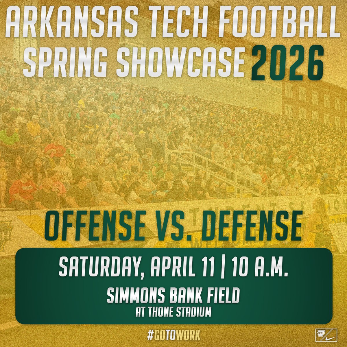 Arkansas Tech Football tweet media