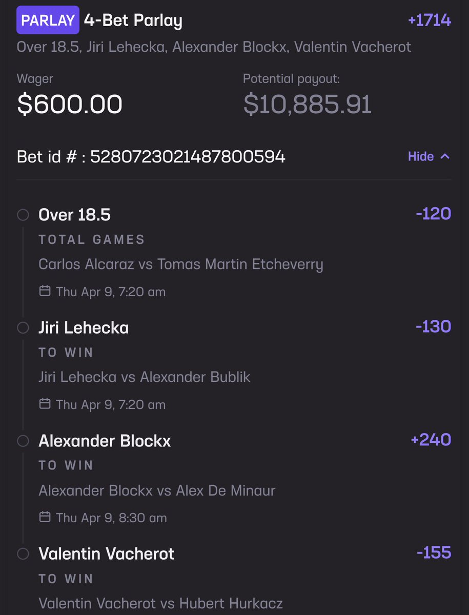 The Gambling Gatsby ⚡️ tweet media