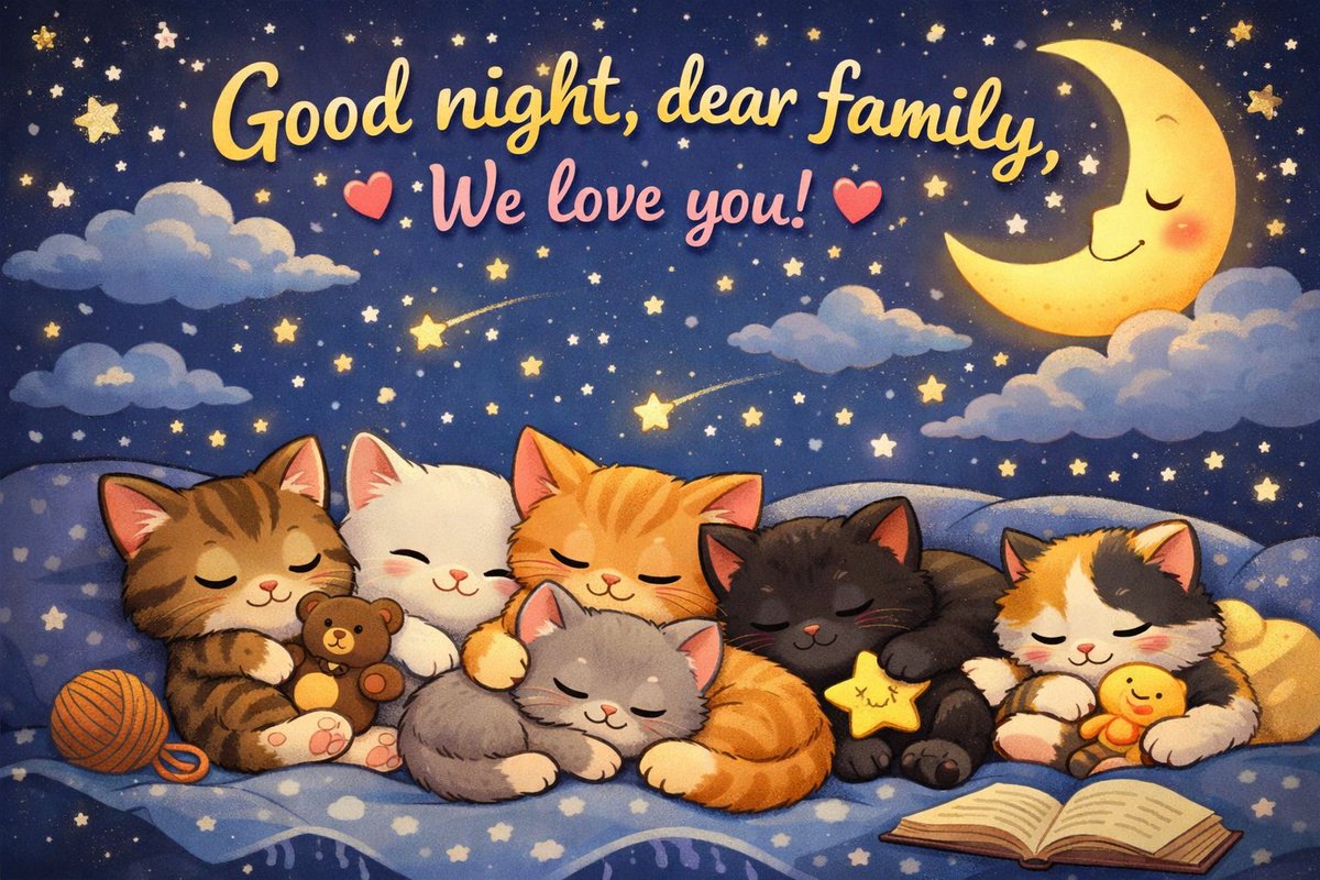 PugnatiousG's tweet image. You don't look happy 🤣 Goodnight sweet kitties! We love you and your dear family.

Love Duggie, Yogi, Phoebe, mom and dad ❤️ 

#TikiMyHeart #NinaAngel
#PuggieForever #Friends4Ever
#ForeverLoved