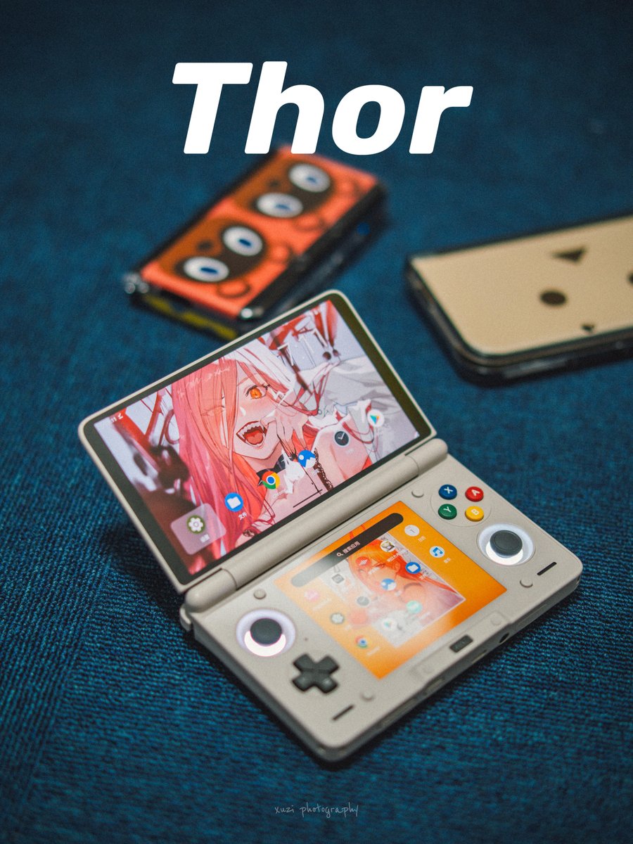 The Ayn Thor dual-screen handheld console looks really good😍