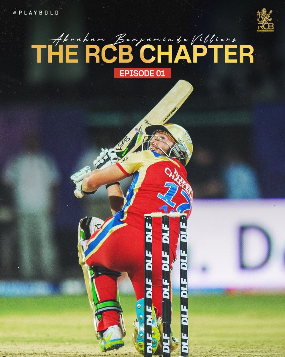 RCBTweets's tweet image. 9th April, 2011. The start of one of the best chapters in RCB’s history. 🥹♥️

#OnThisDay, AB de Villiers donned our colours for the very first time and also notched up a half-century. 🫡💪

𝗧𝗵𝗲 𝗿𝗲𝘀𝘁, 𝗮𝘀 𝘁𝗵𝗲𝘆 𝘀𝗮𝘆, 𝗶𝘀 𝗛𝗜𝗦-𝗦𝗧𝗢𝗥𝗬! ❤️‍🔥

#PlayBold #ನಮ್ಮRCB