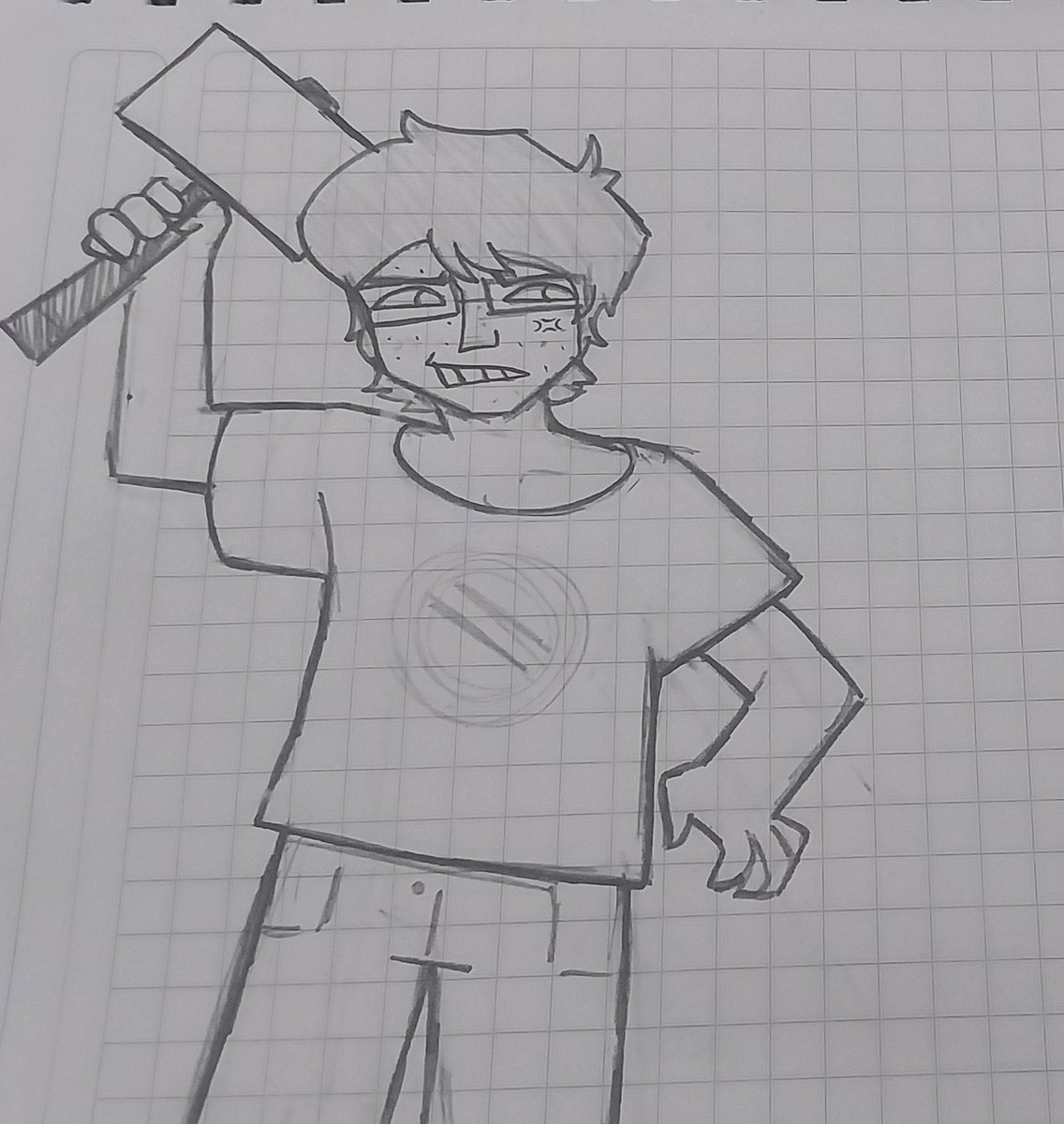 honxshi's tweet photo. tryna drawing ts stinky boy, imma turn him into a digital draw idk #billdickey #theeltingvilleclub https://t.co/nEBjqZK5MT