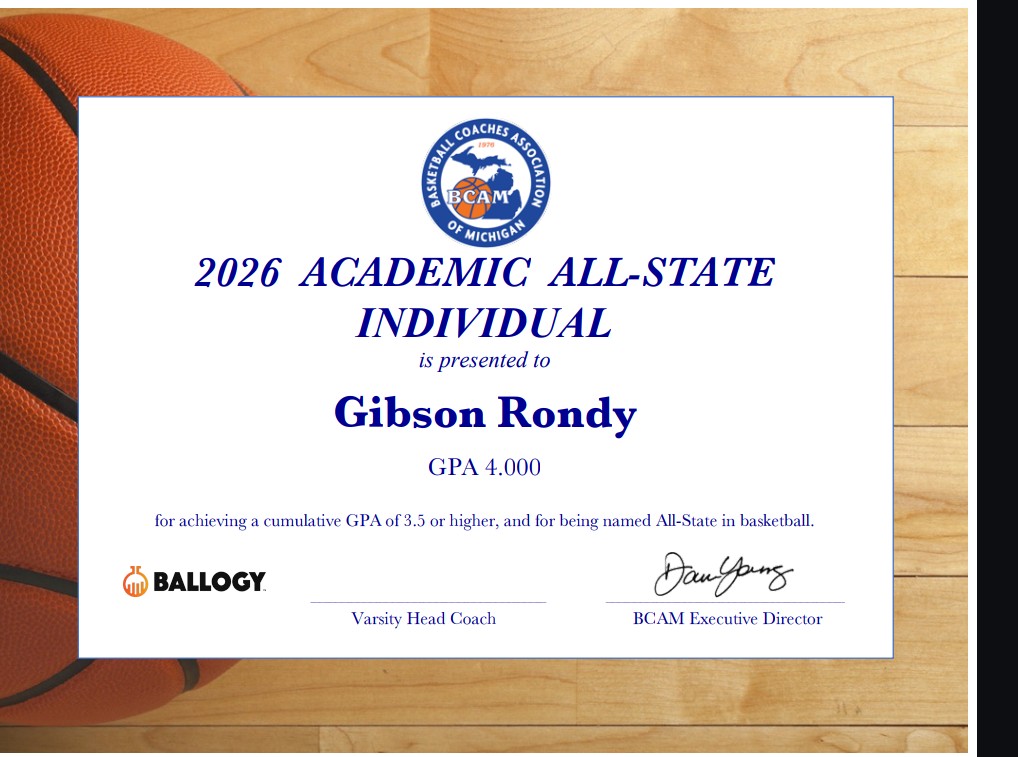 Coach_Burn's tweet photo. Congratulations to Gibson Rondy for earning Honorable Mention All State in the Detroit Free Press for Division 3.

Even more impressive was Gibson Rondy earning Academic All State in Division 3
🏀🏀🏀📖📖📖 https://t.co/4zSIRF3imP