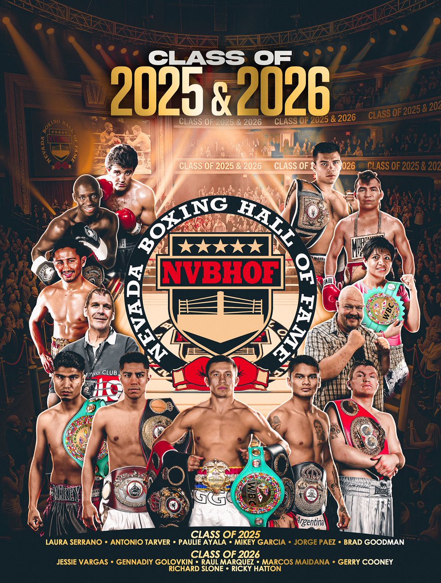 Nevada Boxing Hall of Fame tweet media