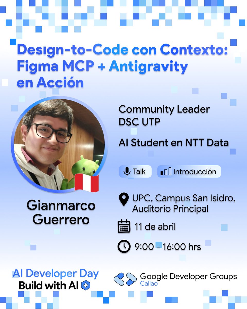 GDG Callao tweet media