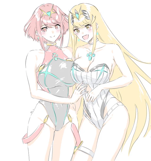 再掲:ホムラちゃんとヒカリちゃん