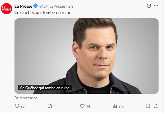 Luc Côté tweet media