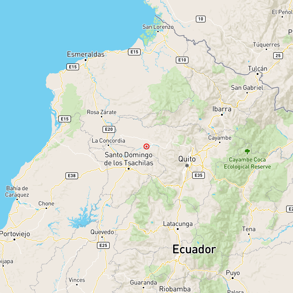 IGecuador's tweet photo. [PRELIMINAR]
Evento: igepn2026gxez
Ocurrido: 2026-04-08 20:51:39
Mag.: 3.8M
Prof.: 5.0 km
Lat.: 0.005° S
Long.: 78.967° W
Localizado: a 34.86 km de Sto Domingo, Sto de los Tsachilas
Sintió este sismo? Repórtelo: https://t.co/X3FFUbbQ8Y https://t.co/WQOfAs2Ye7