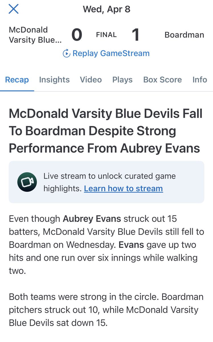 Aubrey Evans tweet media