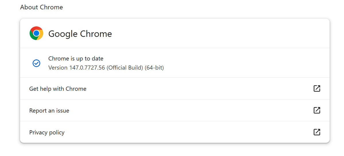 the_yellow_fall's tweet photo. Google Chrome 147 is out with critical security fixes for WebML and V8. Protect your browser from overflows and memory leaksโupdate to version 147 now!
#Chrome147 #CyberSecurity #WebML #GoogleChrome #InfoSec #BrowserSafety #MemorySafety #V8Engine
https://t.co/PMTqZxLlUD https://t.co/lgG4OzI9f6