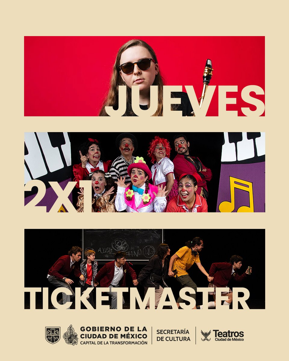 Teatros Ciudad de México tweet media