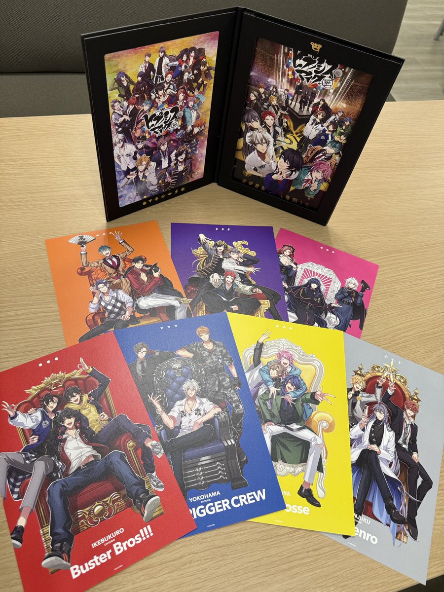 🟥🟦🟨#ヒプムビ Blu-ray⬜️🟧🟪 /⋰ 👑【アニメイト】限定グッズ付き