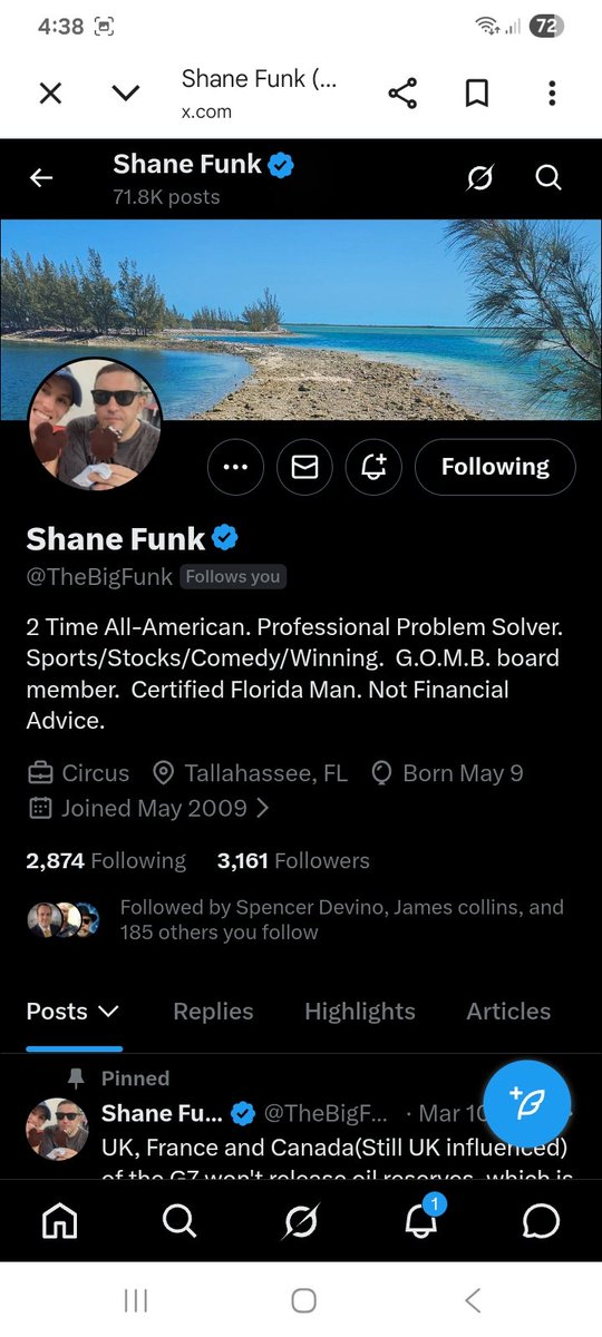 New member ✨️
<a href="/TheBigFunk/">Shane Funk</a> 
Welcome Shane to the Stronger Together community 🌟