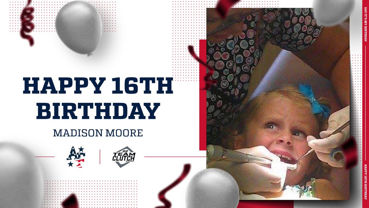 AFNational16u's tweet photo. 🌟 It’s Madison Moore’s 16th Birthday! Join us in wishing her an extraordinary day filled with all the love and support from your team! #AFP16u #AFfamily https://t.co/ogBngtpiDL