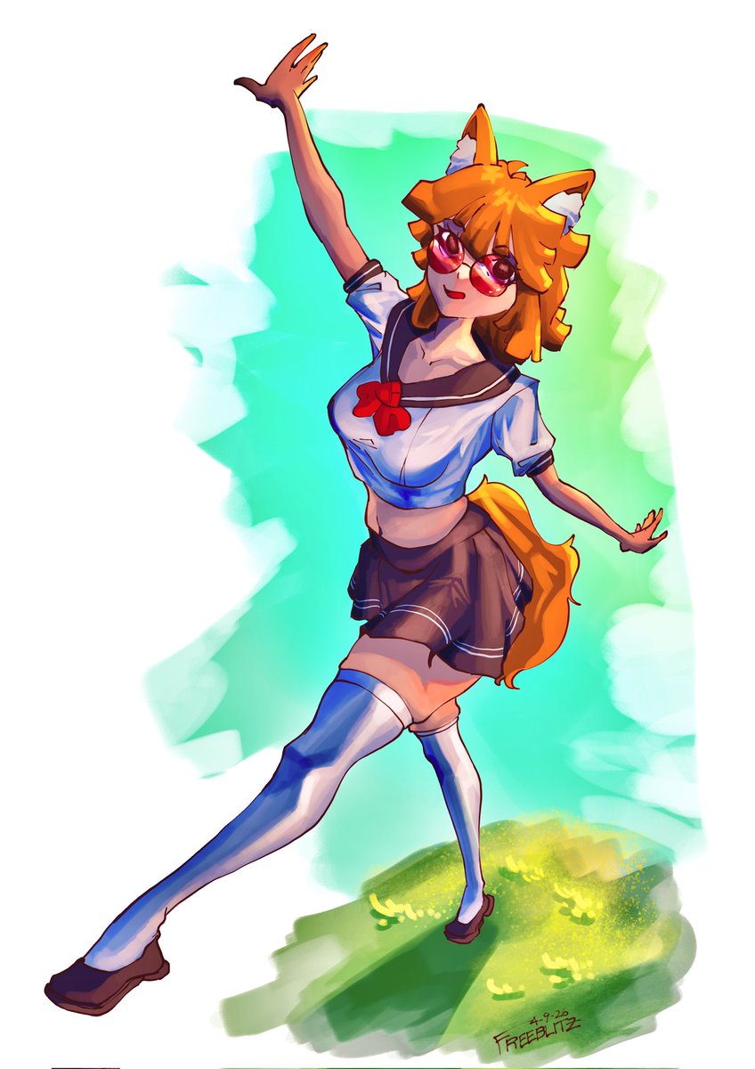 HowShouldIkno_'s tweet photo. 🦊🟠 #OC #digitalart #Illustration #fyp #art #drawing #animeartwork #anime https://t.co/sG7SFDMLde