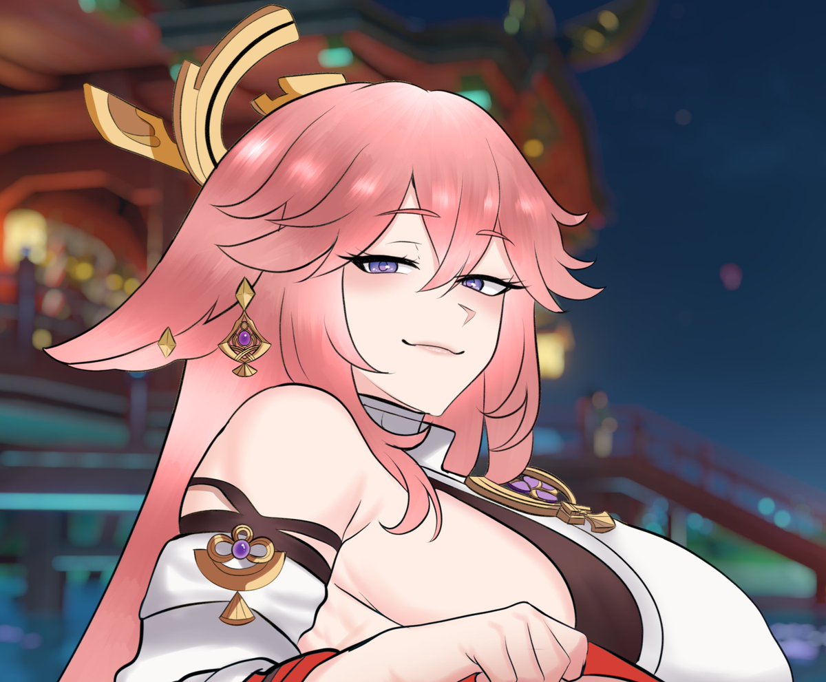 Creammitsu's tweet photo. Yae Miko flashing
Check my Patreon for more https://t.co/KvG78eCdxf