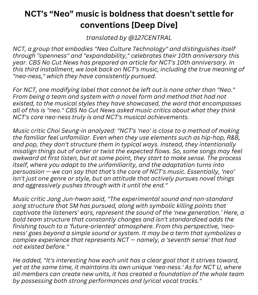 NCT 127 Central tweet media