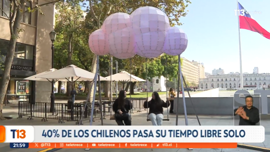T13's tweet photo. 40% de los chilenos pasa su tiempo libre solo

EN VIVO 📺#T13Central » https://t.co/tdFda9tz69 https://t.co/3eV0R3bpMC