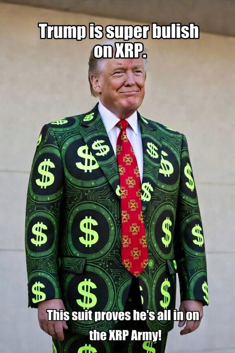 XRPMoonWalkK's tweet photo. Even President Trump is bullish on $XRP — ain’t that’s right @POTUS
$XRP Army
#StrategicReserve
#Commodity
#TierOneAssetSoon https://t.co/s0dE4r77in