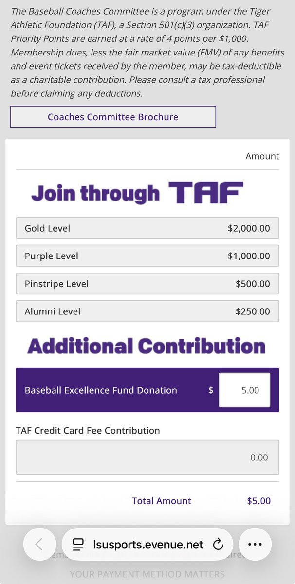 LaCobra225's tweet photo. I’m giving away an autographed Jake Brown numbered /15 #LSU card to support Jay Johnson and our baseball program. 

To enter:

1. Like this post
2. Follow me
3. Comment proof of your $5+ donation to the Coaches Committee. The more the better. 

I’ll ship it to the winner for FREE. Retweets/shares are greatly appreciated.

LINK TO DONATE HERE: https://t.co/vy3eZHSI9I

I’ll use a random selection website to choose the winner on Friday, April 17th. 

Shoutout:
@Coyote_Operator 
@NBATIGAHBOY 
@pauljarrett16 
@Tingle__Co 
and many others + the community as a whole! Had to update the link!
