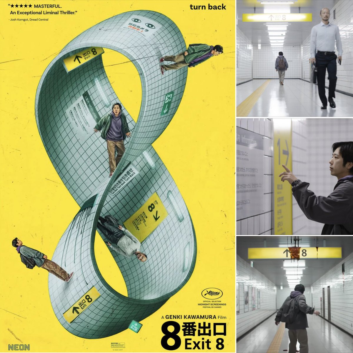 CityOnFireNews's tweet photo. The best video game adaptation of all time? Watch the Final Trailer for the Cannes favorite ‘Exit 8’
Trailer and Details: https://t.co/yxLm8N6d1h
#exit8 #japanesethriller #neon #genkikawamura #KotakeCreate #KazunariNinomiya #nanakomatsu #AsianHorror
Dive into the world of Asian, action and martial arts cinema at
City on Fire (https://t.co/6R8bQ6lGK9) – your hub for breaking news, in-depth reviews, and the latest 4K Ultra HD and Blu-ray drops! #CityOnFire
Hunting for import 4K and Blu-ray titles? Explore The Goodie Emporium (https://t.co/YcKzdiDqmY) – the treasure trove collectors swear by. #GoodieEmporium