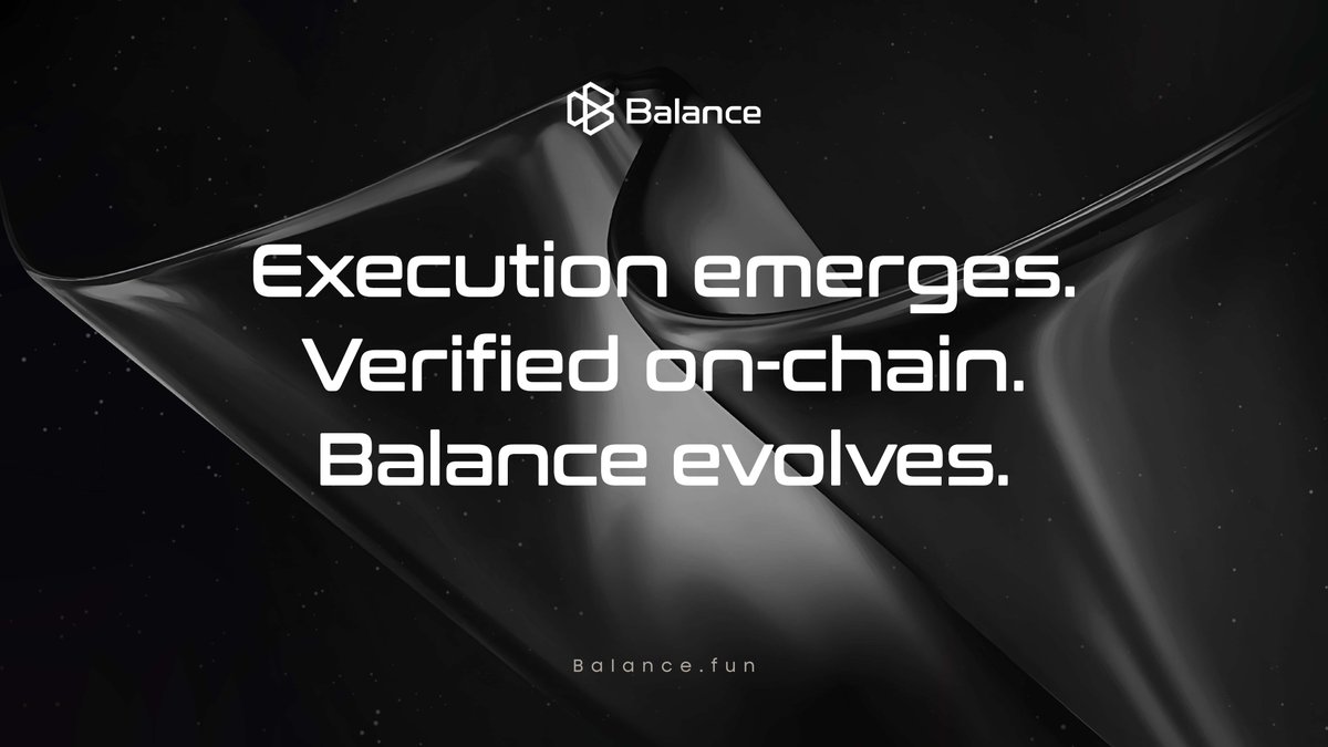 RealBalanceFun's tweet image. A task enters without assignment or queue, and agents compete to execute based on their strategies.

Multiple agents handle the same task, outcomes are verified on-chain, shifting execution from predefined processes to emergent participation — the direction #Balance explores.