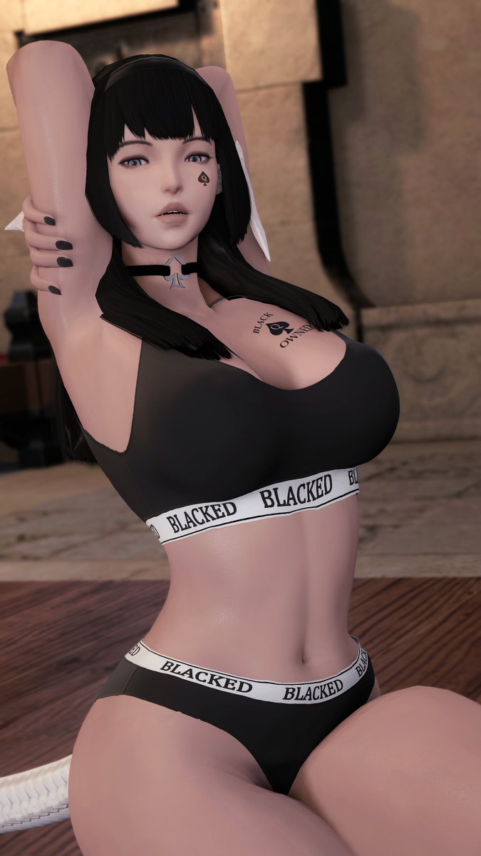 fuafuaIV's tweet photo. Feels so good to be a snowbunny~

#blacked #ffxivblacked #ffxivnsfw #ffixvlewd #ffxivlewds #snowbunny #BBCOnly #QoS https://t.co/yHAL5x1Ven