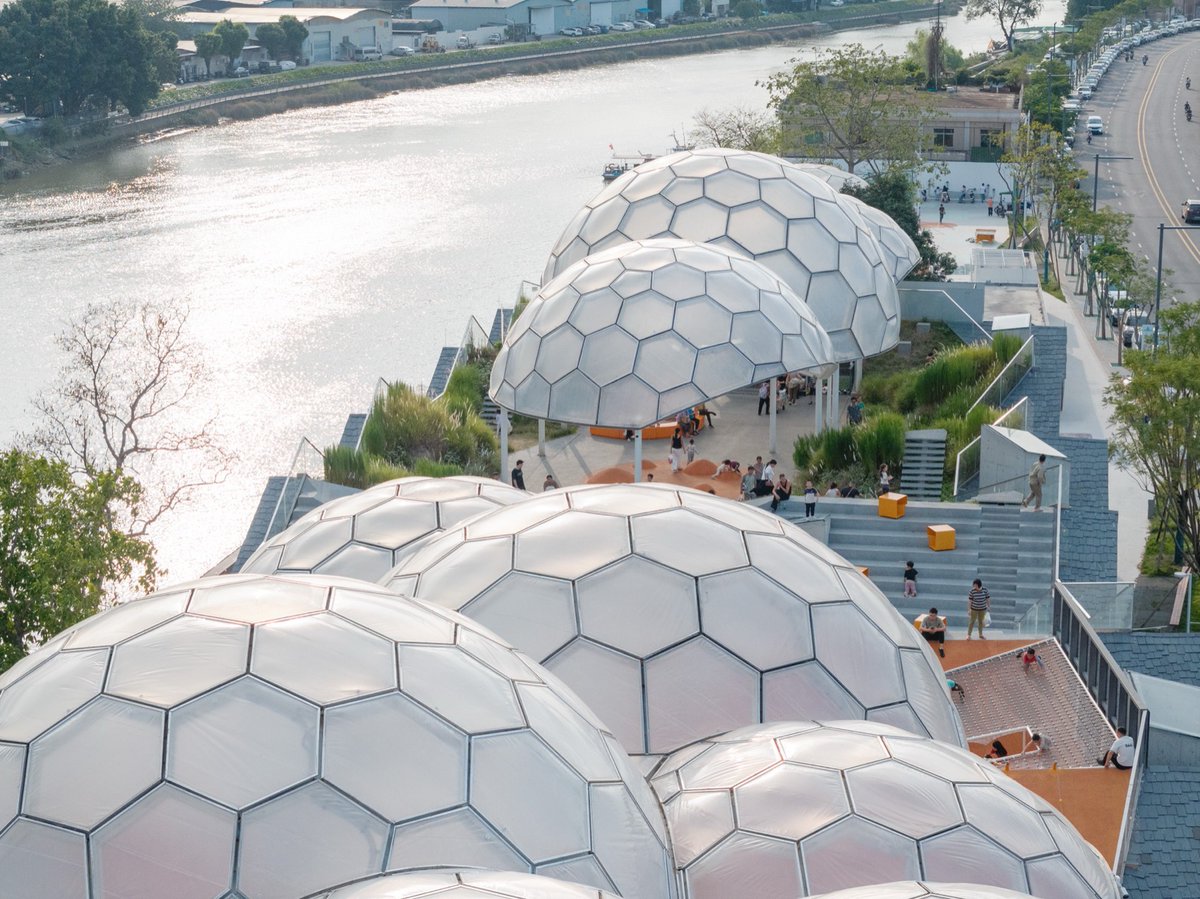 goooodofficial's tweet image. Renovation Design of Yongping Warehouses, Dali Town, Nanhai District by Atelier cnS
“A Wisp of Cloud” Over Huadi River
gooood.cn/renovation-des…
Photo credit: Siming Wu
#architecture #design #architecturaldesign