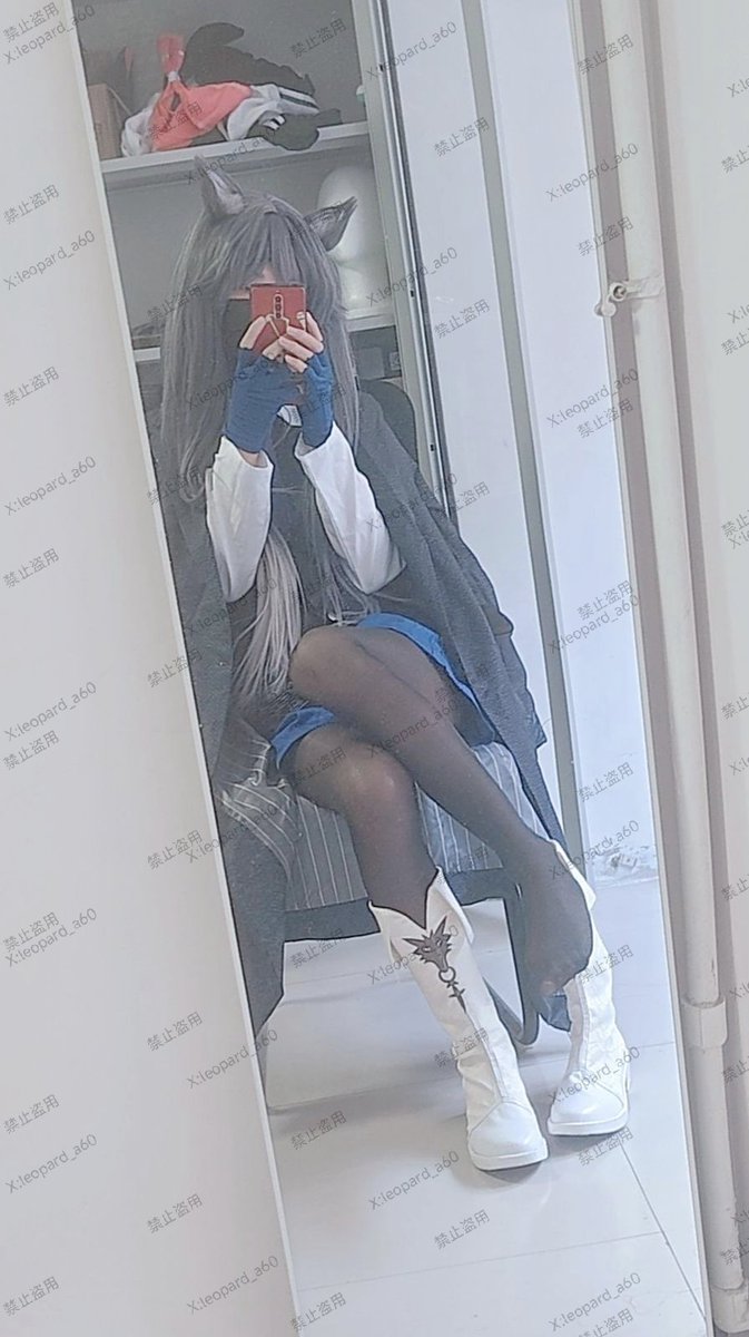 Leopard_A60's tweet photo. 带派不老铁
#德克萨斯 #明日方舟 #男娘 #伪娘 https://t.co/DnTOBAmdz2