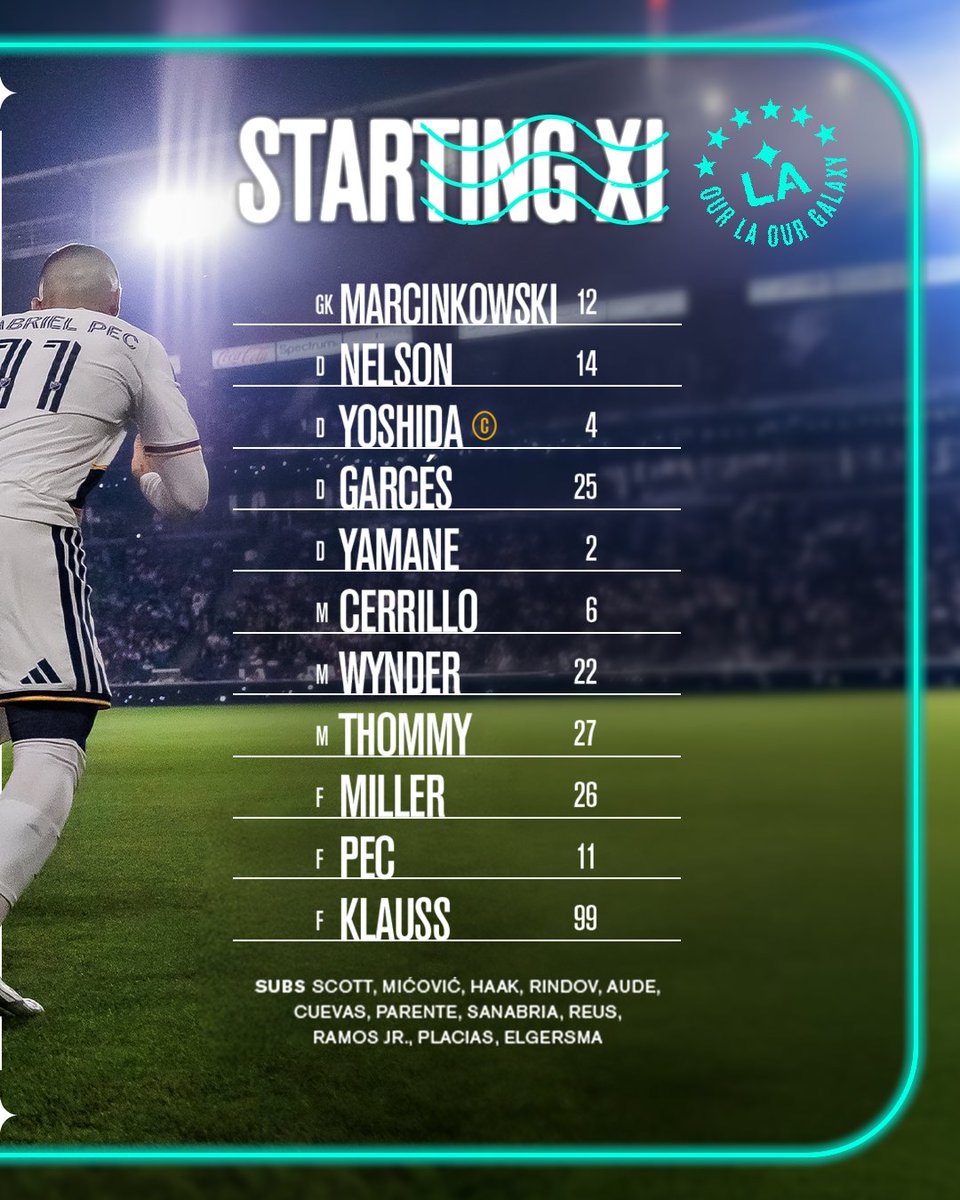 LA Galaxy tweet media