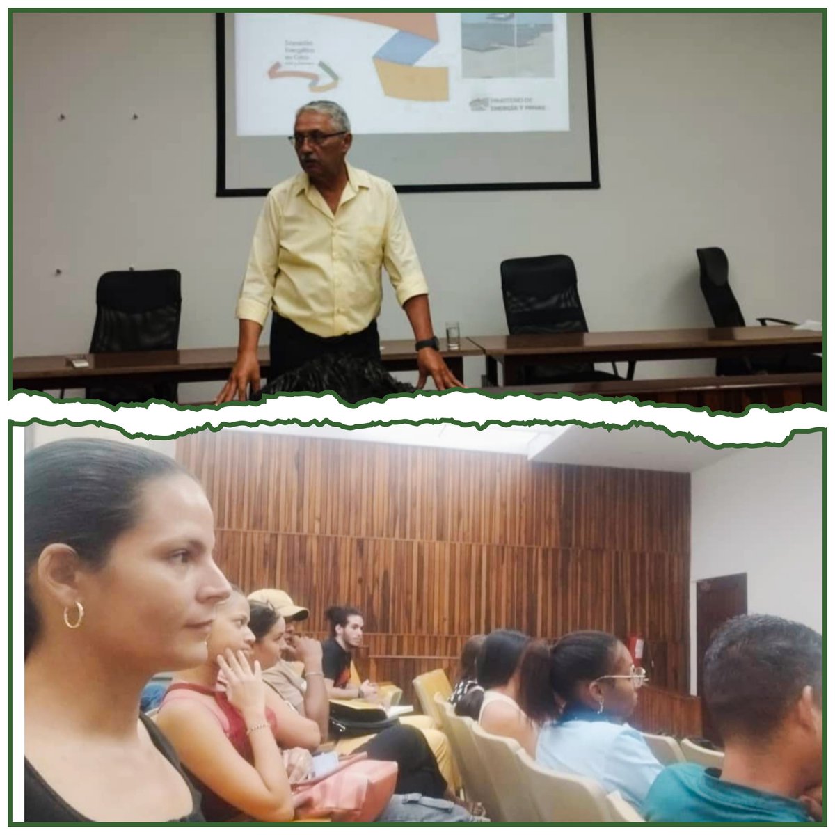CentroPPetroleo's tweet photo. 📍Nuestra metodologa https://t.co/IHVkXV1baK. Lisset Miquel presente en la preparación de los jóvenes reservas sobre la Transición Energética en Cuba, con vista a su recorrido por las provincias del país.
#PetrolerosPorCuba
#DePieYCombatiendo
#Guba https://t.co/XZR11aDorf