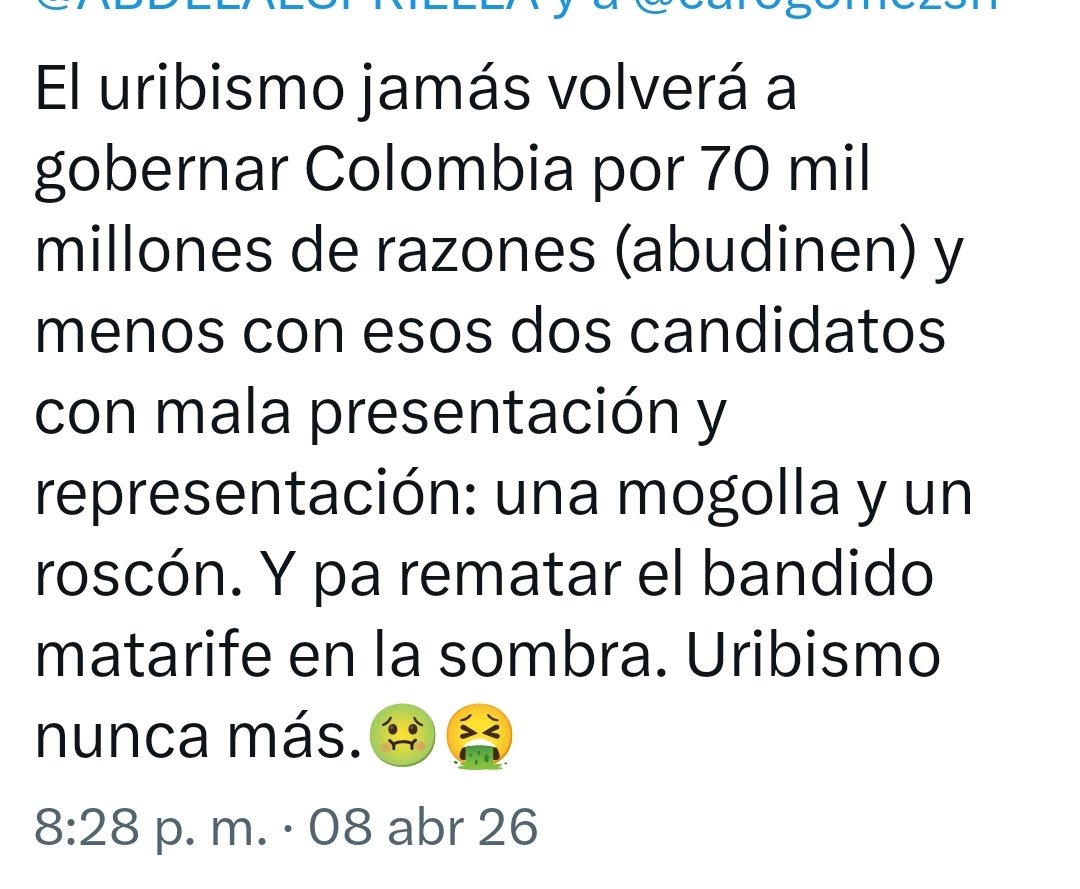 LoreA25654's tweet photo. @BluRadioCo @Villegas_Ed @entreelquintero https://t.co/ehXh91bscd
