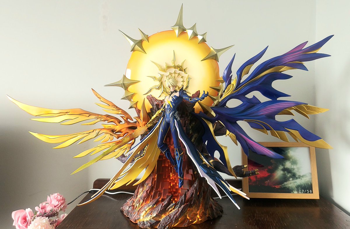 lhateusernames's tweet photo. The Phainon gk statue is finally here!! Its way bigger than i thought it would be lol https://t.co/LP6HrEzTZV