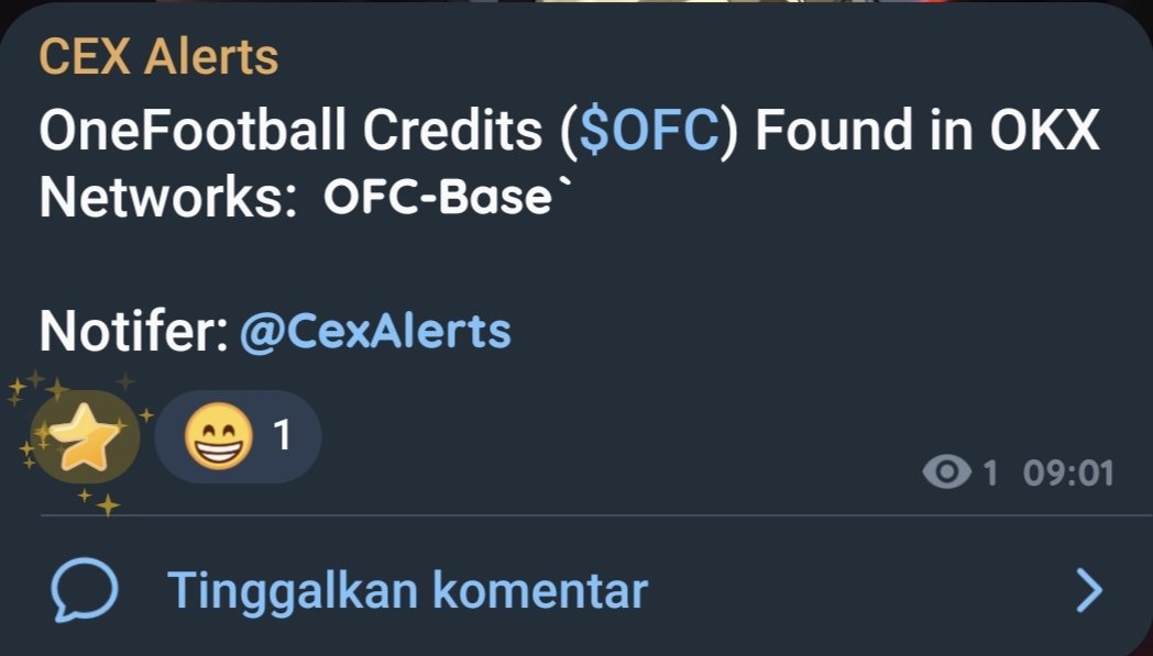 Onefootball Credits $OFC will get listed on OKX Spot!
Details okx.com/id/help/okx-to…