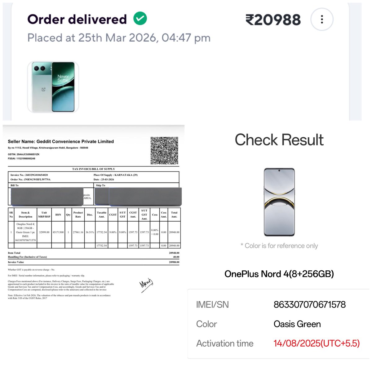 CrBull25's tweet photo. #Zeptoscam @zeptocares @ZeptoNow  @jagograhakjago 3) https://t.co/Uk6vj3d6z4