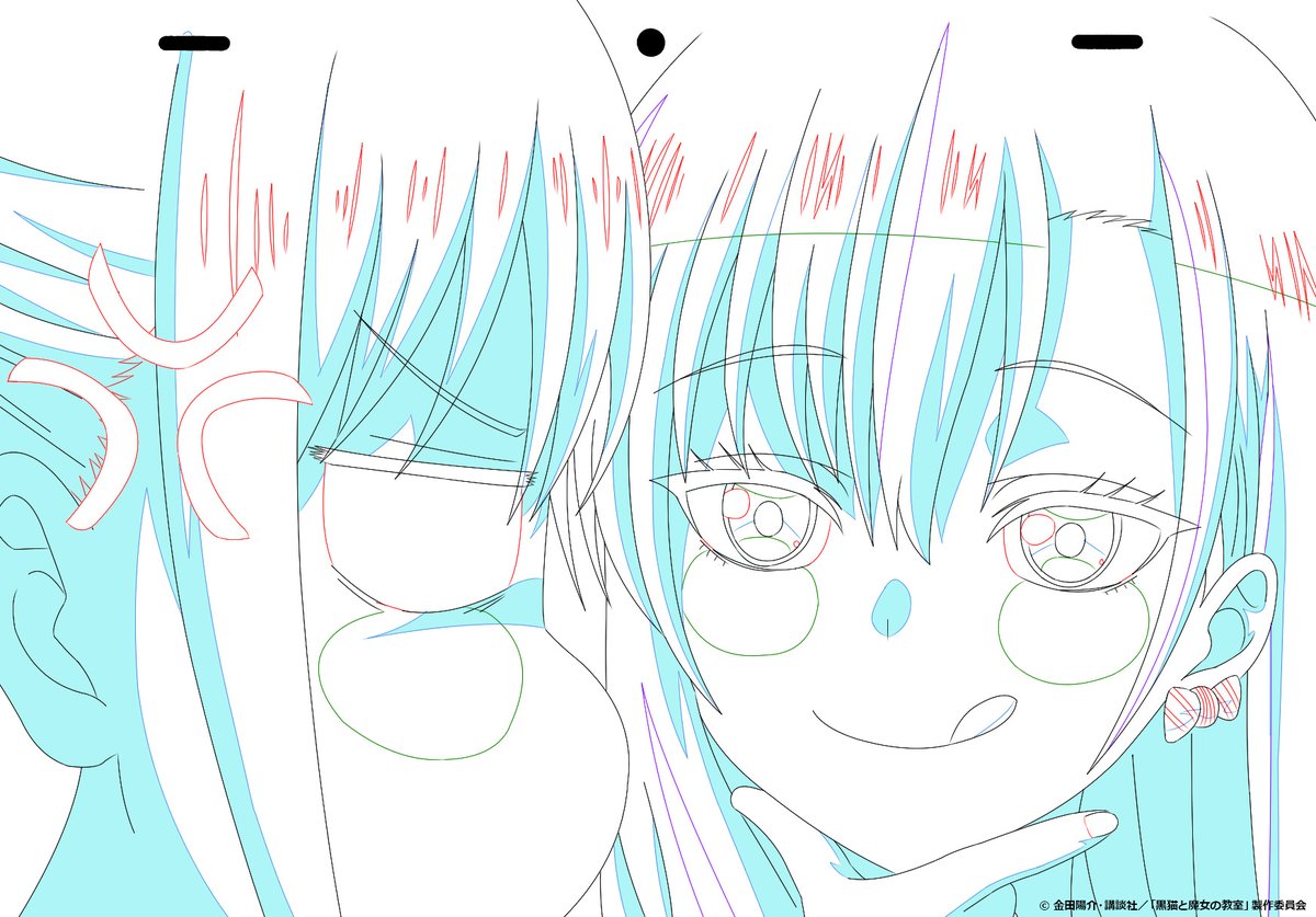 ╭──── ⋅𖥔⋅ ────╮ ⠀⠀⠀⠀第1話原画公開 ╰──── ⋅𖥔