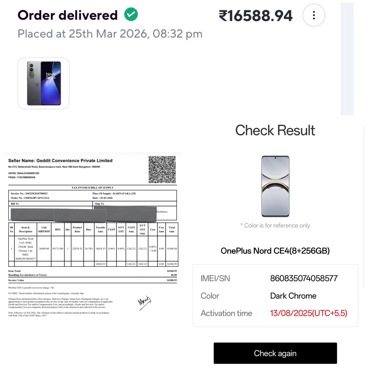 CrBull25's tweet photo. #Zeptoscam @zeptocares @ZeptoNow  @jagograhakjago 5) https://t.co/n1V4UxOT0V