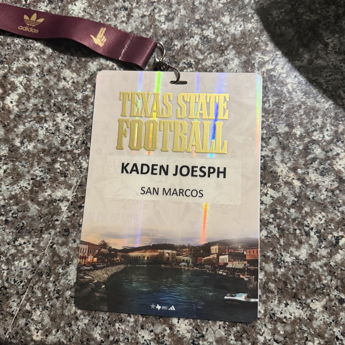 KadenJ111's tweet photo. Great experience getting out to @TXSTATEFOOTBALL spring practice today.
Learned a lot and enjoyed the energy of the program.

@RattlerUp @jwalshrattler @CoachJ_Allen @Coachdub_940 @coachcogdill @BamPerformance @PrepRedzoneTX @iam_alinedouard @LoneStarPrepsTX @JButler_210 @SportPrepX