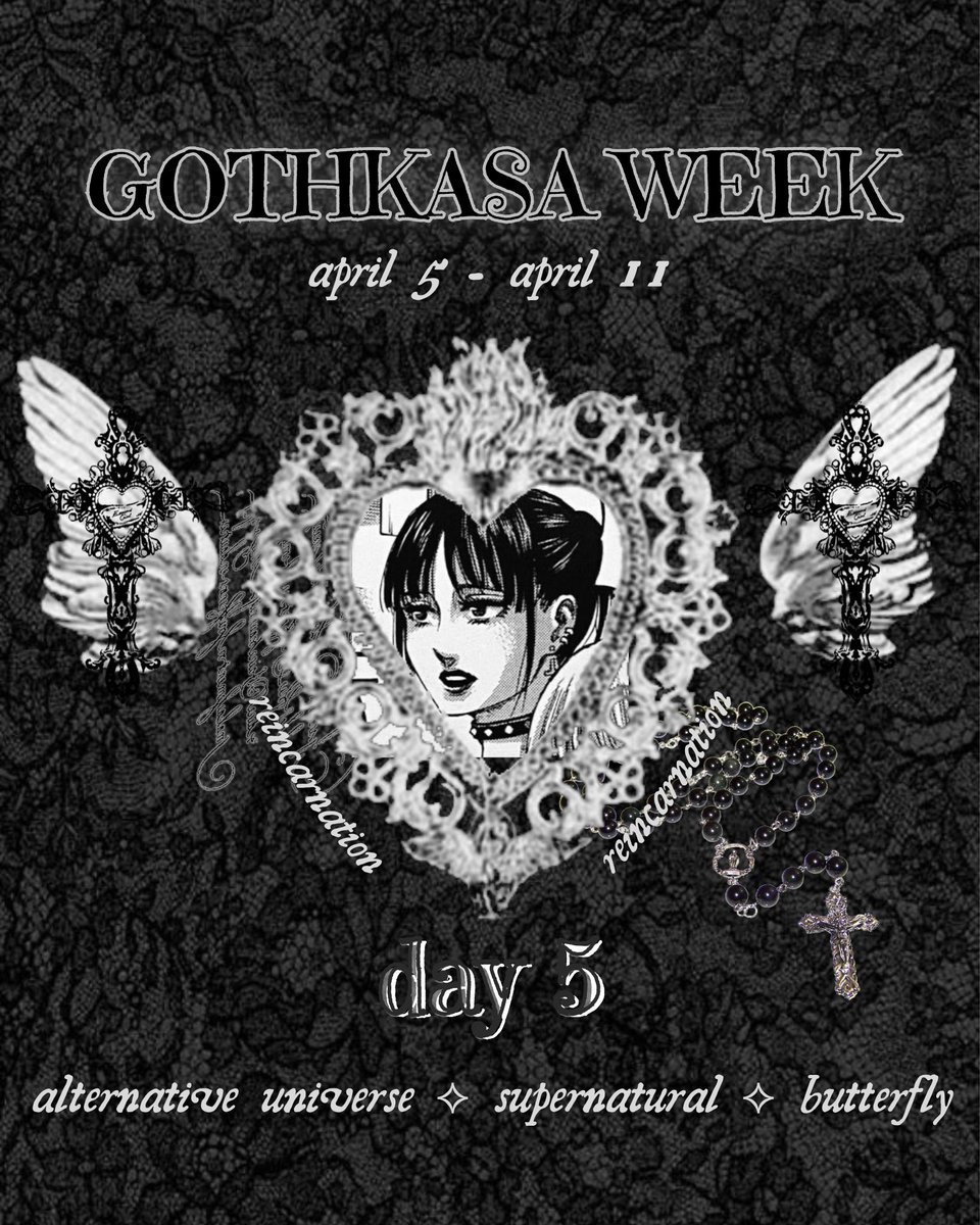 gothkasa week ♱ tweet media