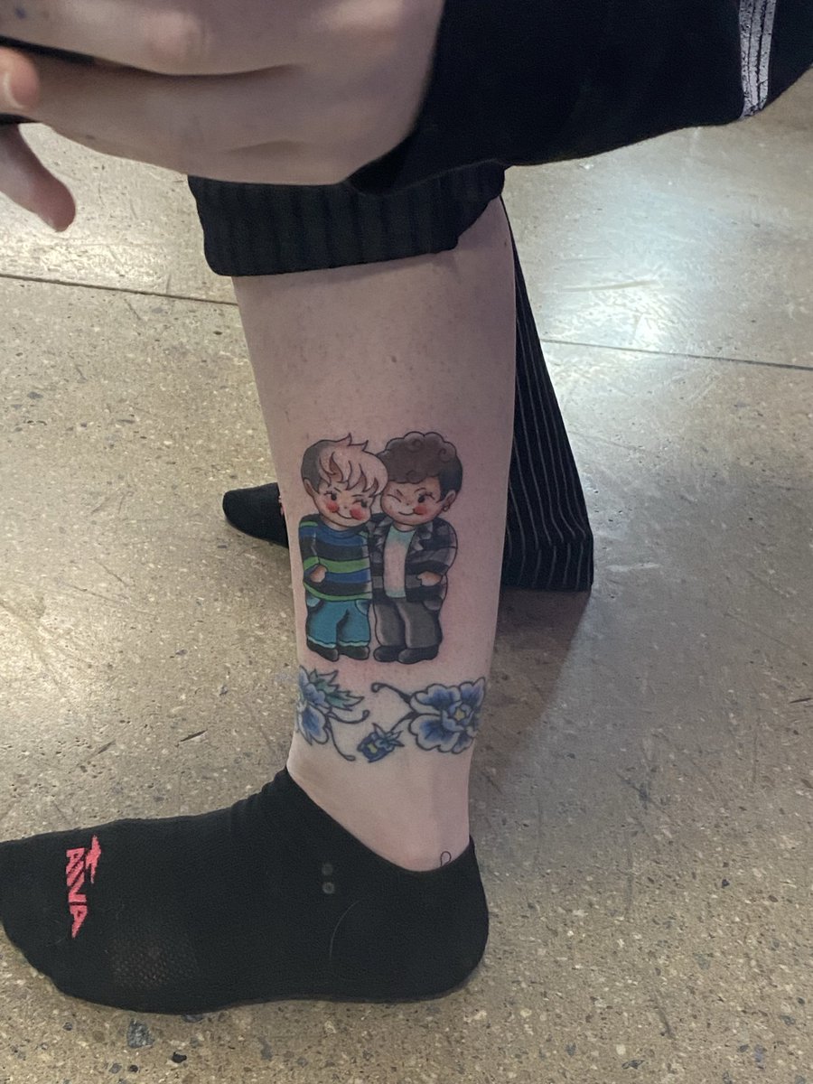 woodedatrophy's tweet photo. “The whole time” @danielhowell @AmazingPhil #phattoo https://t.co/ypYw9WKlJy