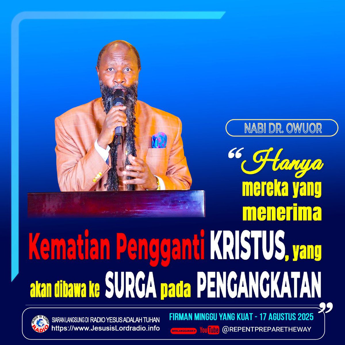 Harno140484's tweet image. Mereka yang menerima dan percaya kepada kematian dan kebangkitan Kristus, akan di selamatkan dihari Rapture/pengangkatan.
#RepentanceIsGrace