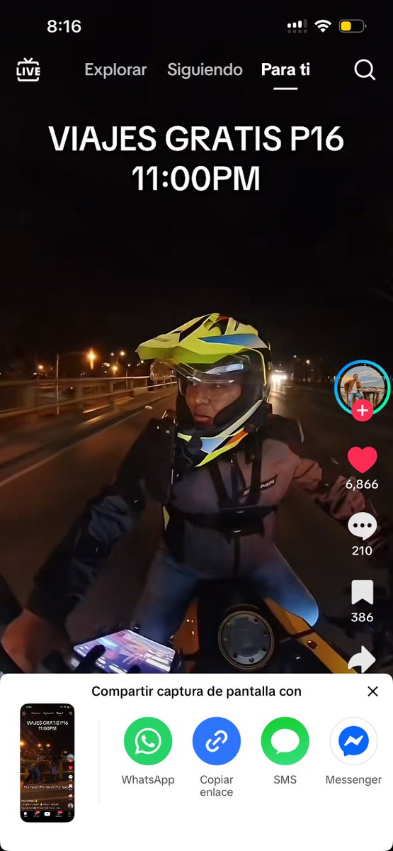 Por mucho, el único influencer real de Guate, lo quiero mucho señor de los viajes gratis 🫂