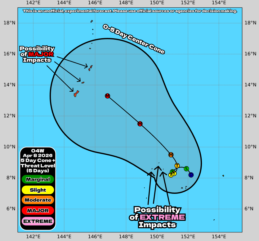 hurricane_chase's tweet image. We now have Tropical Depression #04W in the Western Pacific which is expected to intensify into a possible SUPER #TYPHOON and get worryingly close to the Mariana Islands, including #Guam, where they have possibility of getting MAJOR IMPACTS!

#wx